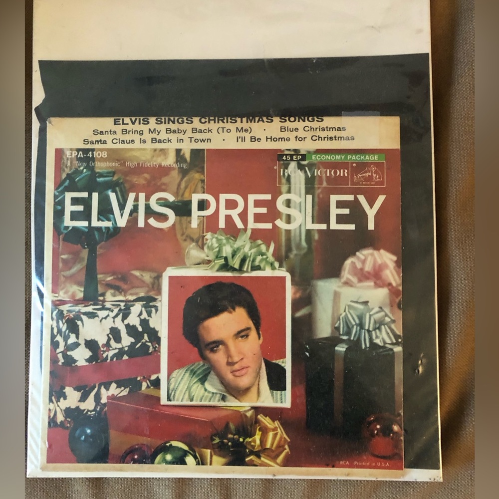 Elvis Presley Record Album